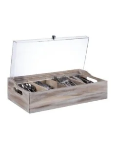 Range-couverts avec couvercle APS 510 x 280 mm 2