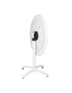 Table pliante en polypropylène Bolero 800mm blanche 2