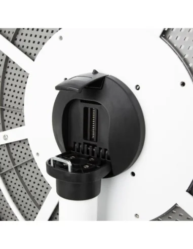 Table pliante en polypropylène Bolero 800mm gris foncé