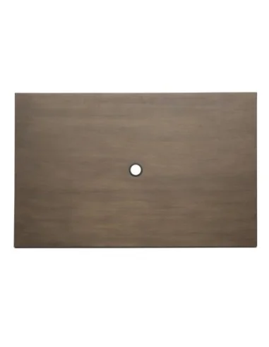 Table d'extérieur Bolero 120x76x75cm bois noir