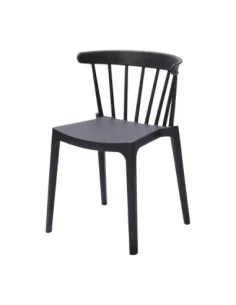 Chaises en polypropylène Windson anthracite (lot de 4)