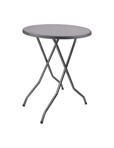 Table haute ronde pliante Barcelona 85cm