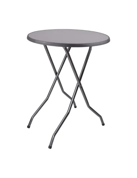 Table haute ronde pliante Barcelona 85cm
