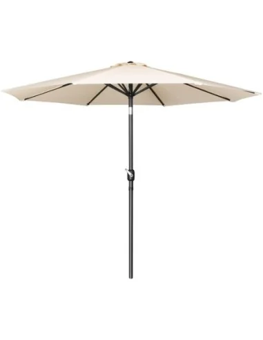 Parasol rond Bolero Seville 3m crème
