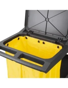 Sac de rechange pour chariot de nettoyage noir Jantex 80L 2