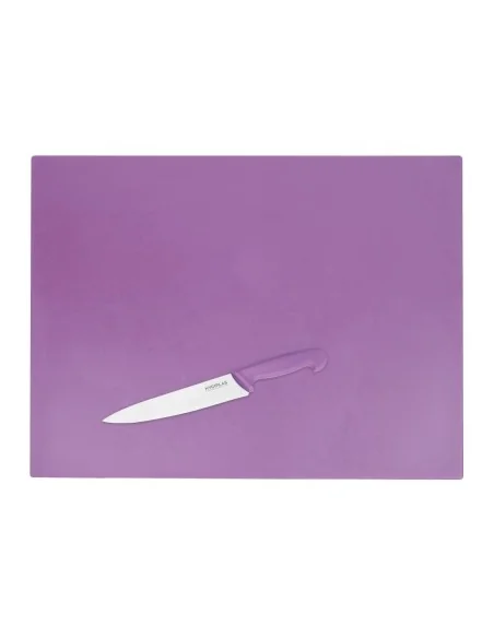 Planche à découper basse densité Hygiplas violette 600x450x20mm