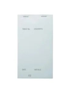 Grands carnets de commande autocopiants (lot de 50)