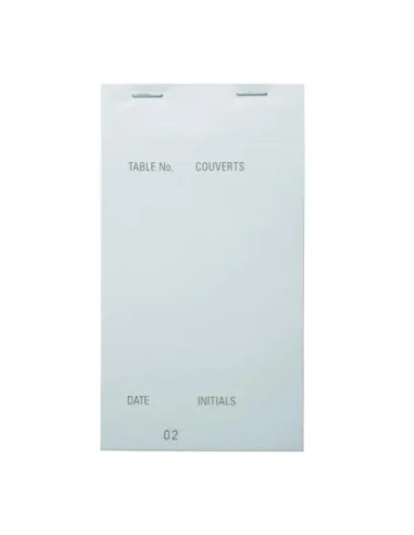 Grands carnets de commande autocopiants (lot de 50)