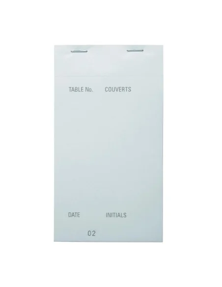 Grands carnets de commande autocopiants (lot de 50)