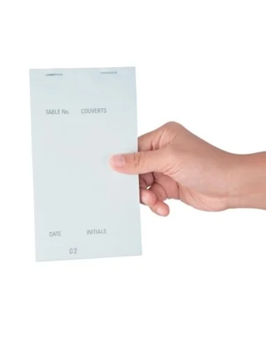 Grands carnets de commande autocopiants (lot de 50)