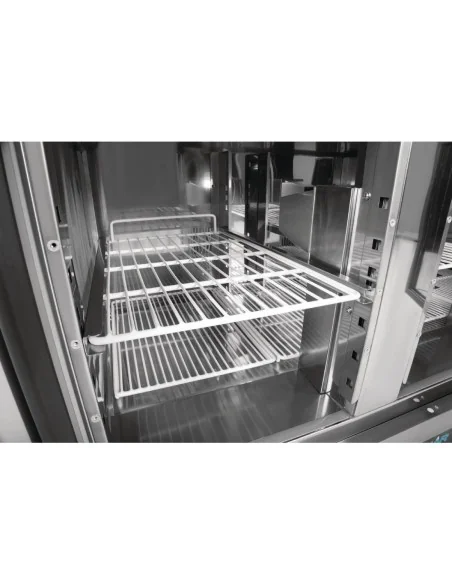 Comptoir de préparation réfrigéré pizzas salades 254L Polar Série G