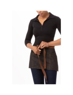 Tablier limonadier Chef Works Memphis noir 2