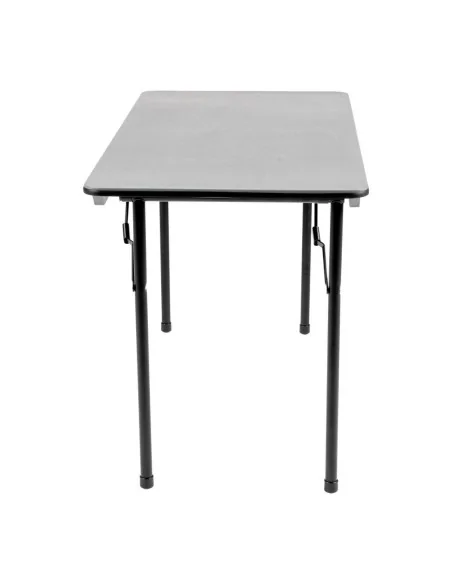 Table rectangulaire pliante grise en ABS Bolero 1220mm