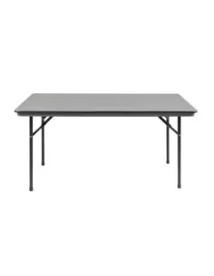Table rectangulaire pliante grise en ABS Bolero 1520mm 2