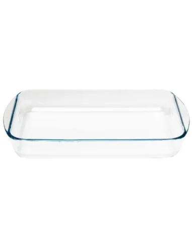 Plat à four rectangulaire en verre Pyrex 350mm 