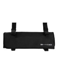 Trousse enroulable en tissu avec sangle Dick noire 11 pièces 2