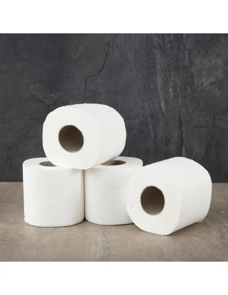 Rouleau de papier toilette Jantex Premium (Lot de 40)