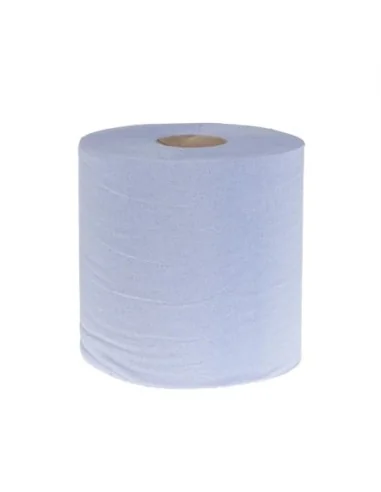 Bobines bleues à alimentation centrale 1 pli Jantex (lot de 6)