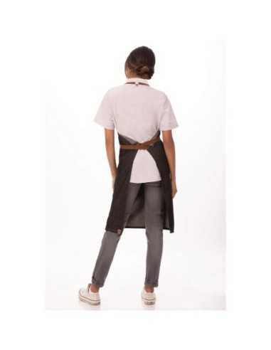 Tablier bavette Memphis Chef Works noir