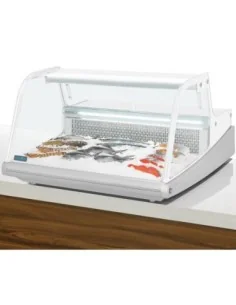 Vitrine réfrigérée de comptoir à poisson Polar Série G 175L 2
