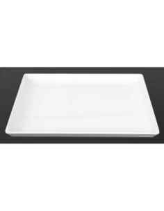 Plateau en mélamine APS Float blanc GN1/2 2