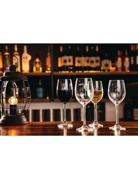Verre à vin en cristal Modale Olympia 395ml (Lot de 6)