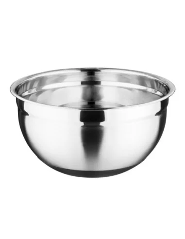 Bassine acier inoxydable fond silicone Vogue 8L