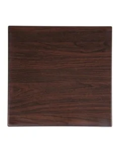 Plateau de table carré Bolero marron foncé 600mm 2