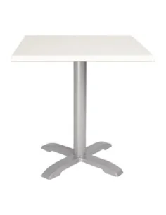 Plateau de table carré Bolero blanc cassé 700mm 2