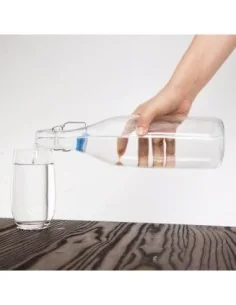 Bouteille d'eau en verre Olympia 1L (Lot de 6) 2