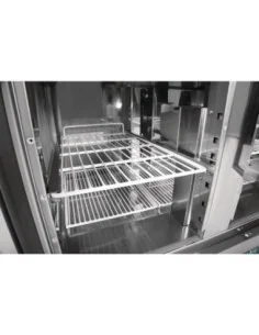 Comptoir à pizza 2 portes avec pare-haleine vitré Polar Série-G 256L 2