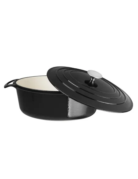 Cocotte ovale Vogue noire 5L