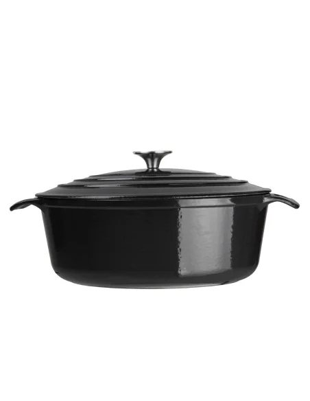 Cocotte ovale Vogue noire 5L