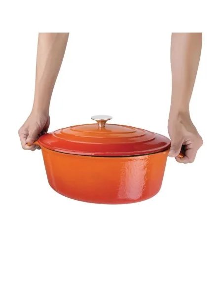 Cocotte ovale Vogue orange 5L