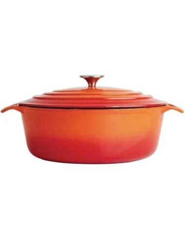 Cocotte ovale Vogue orange 5L