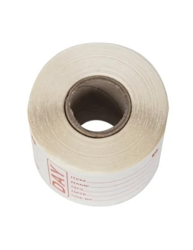 Etiquettes alimentaires solubles Hygiplas (Lot de 250)