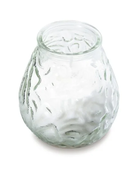 Bougies vénitiennes Bolsius Low Boy transparentes (Lot de 12)