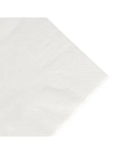 Serviettes déjeuner ouate blanches compostables Duni 400mm (lot de 1000) 2