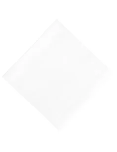 Serviettes déjeuner ouate blanches compostables Duni 400mm (lot de 750)