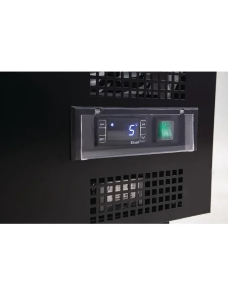 Arrière-bar vertical double porte battante Polar Série G 490L