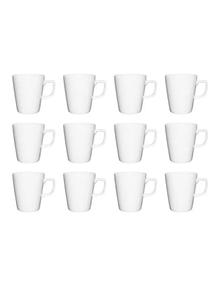 Tasses mugs à café latte Olympia Athena 397ml (Lot de 12)
