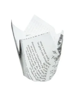 Cornets à frites antigraisse motif papier journal (lot de 1100) 2