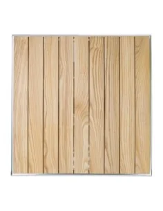 Table bistro carrée plateau basculant frêne Bolero 600mm 2