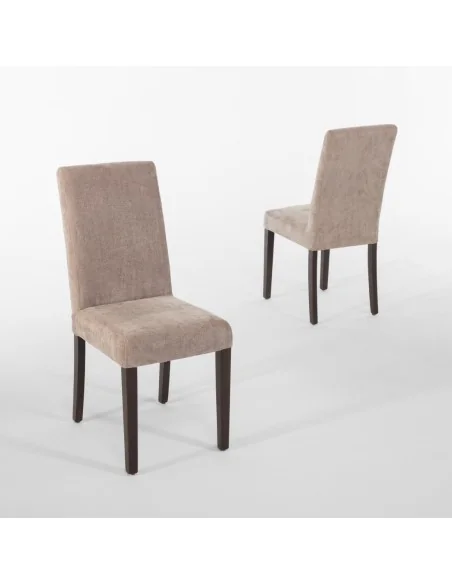 Chaises Bolero beige (Lot de 2)