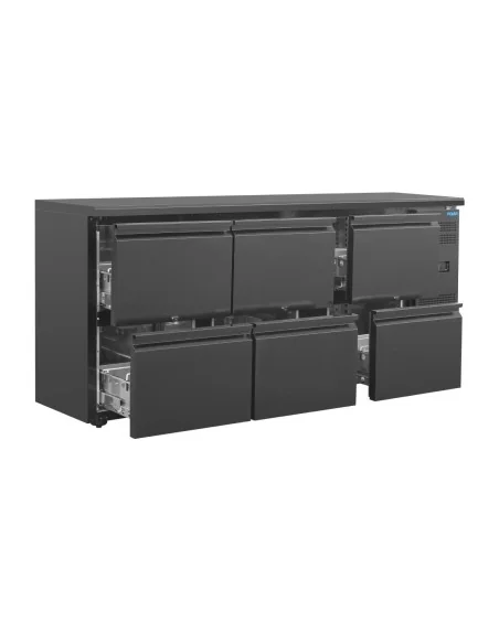 Arrière-bar Polar Série U 6 tiroirs