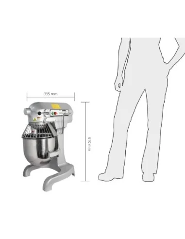 Batteur planétaire Buffalo 9L 550W