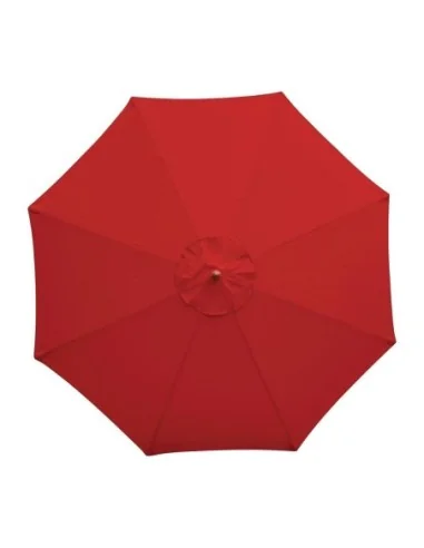 Parasol rond Bolero 2,5m rouge