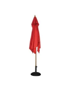 Parasol carré Bolero 2,5m rouge 2