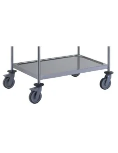 Chariot de service 2 plateaux Tournus 800x530mm 2