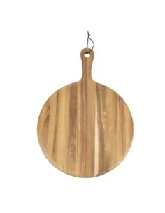 Planche en acacia ronde Olympia 330mm 2